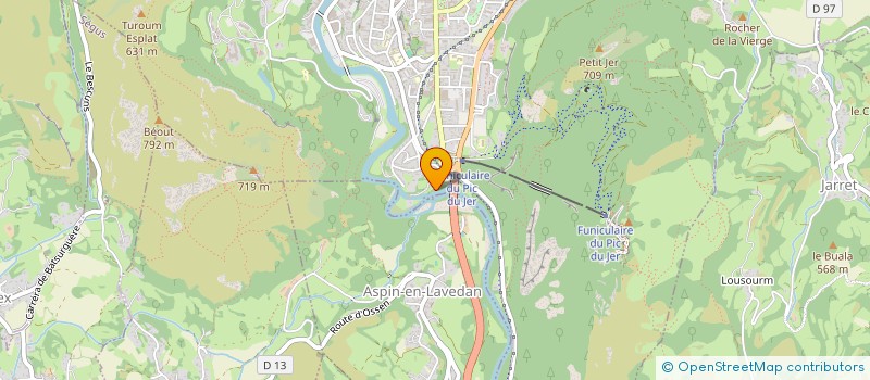 localisation de l'entreprise MADAME SOPHIE NICAULT  LOURDES