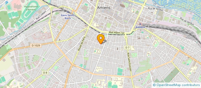 localisation de l'entreprise MADAME SOPHIE NICOLAS  AMIENS