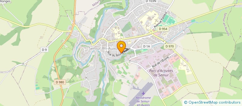 localisation de l'entreprise MADAME SOPHIE NICOLE GIAMPETRUZZI  SEMUR-EN-AUXOIS