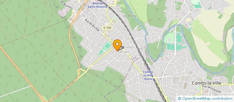 localisation de l'entreprise MADAME SOPHIE NOBLE à QUINCY-SOUS-SENART