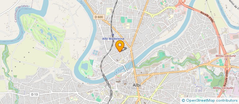 localisation de l'entreprise MADAME SOPHIE NOEL à ALBI
