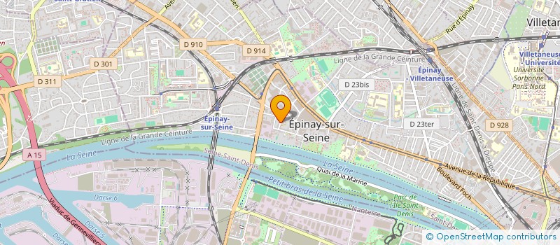 localisation de l'entreprise MADAME SOPHIE NOEL à EPINAY-SUR-SEINE