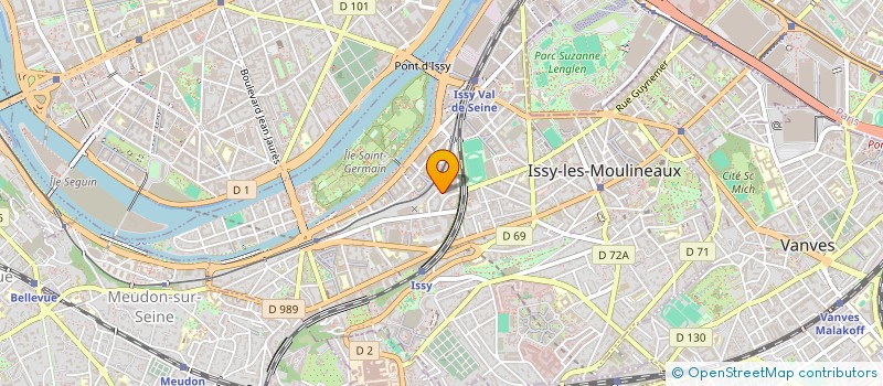 localisation de l'entreprise MADAME SOPHIE NOETINGER à ISSY-LES-MOULINEAUX
