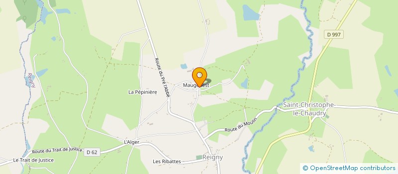 localisation de l'entreprise MADAME SOPHIE NOIRET  REIGNY