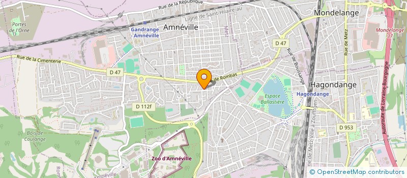localisation de l'entreprise MADAME SOPHIE NOSELLA  AMNEVILLE