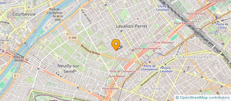 localisation de l'entreprise MADAME SOPHIE NOTTON à LEVALLOIS-PERRET