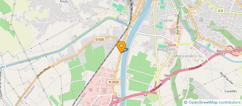 localisation de l'entreprise MADAME SOPHIE NOUGAYREDE  MONTAUBAN