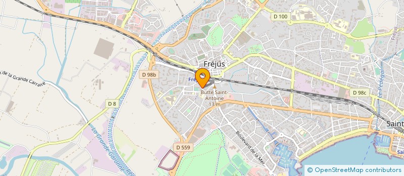 localisation de l'entreprise MADAME SOPHIE NOWICKI à FREJUS