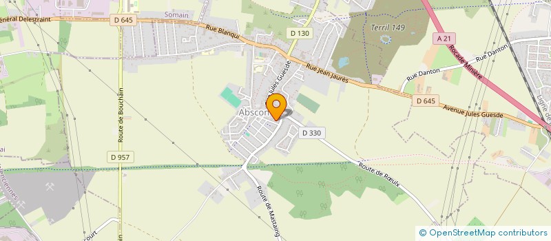 localisation de l'entreprise MADAME SOPHIE NUGERE  ABSCON