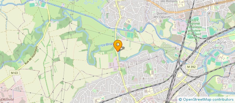 localisation de l'entreprise MADAME SOPHIE NUSS  ECKBOLSHEIM