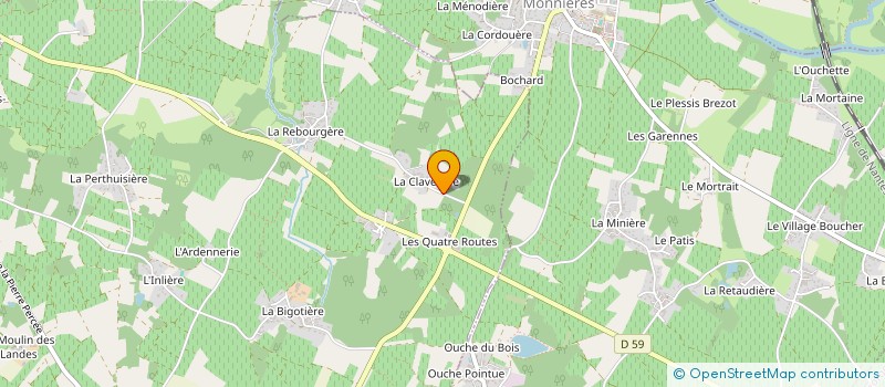 localisation de l'entreprise MADAME SOPHIE OCEANA  MAISDON-SUR-SEVRE