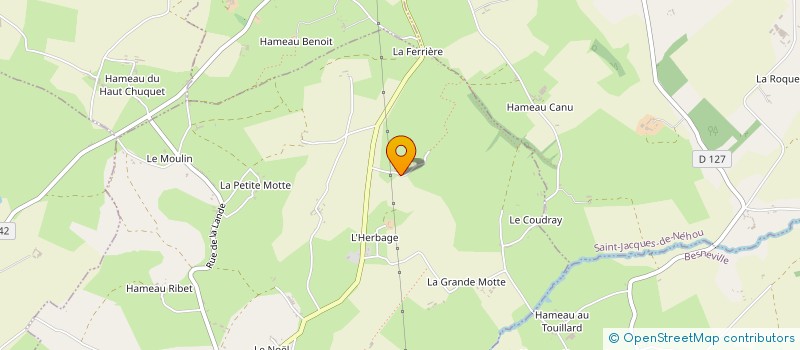 localisation de l'entreprise MADAME SOPHIE ONFROY  FIERVILLE-LES-MINES