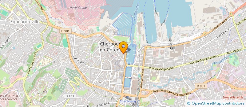 localisation de l'entreprise MADAME SOPHIE ORCASBERRO à CHERBOURG-EN-COTENTIN