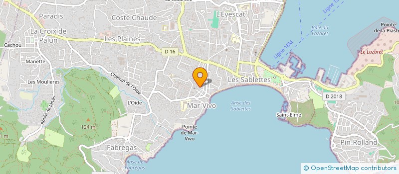 localisation de l'entreprise MADAME SOPHIE ORSO  LA SEYNE SUR MER