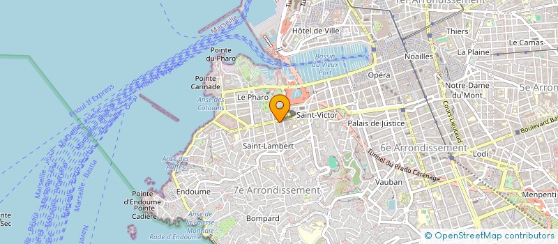 localisation de l'entreprise MADAME SOPHIE ORTIZ à MARSEILLE