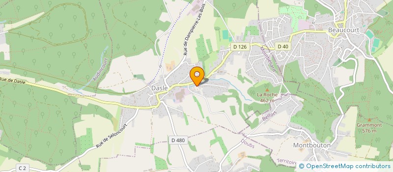 localisation de l'entreprise MADAME SOPHIE OSIOWSKI  DASLE