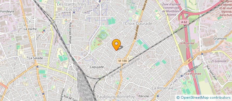 localisation de l'entreprise MADAME SOPHIE OTTRET à TOULOUSE