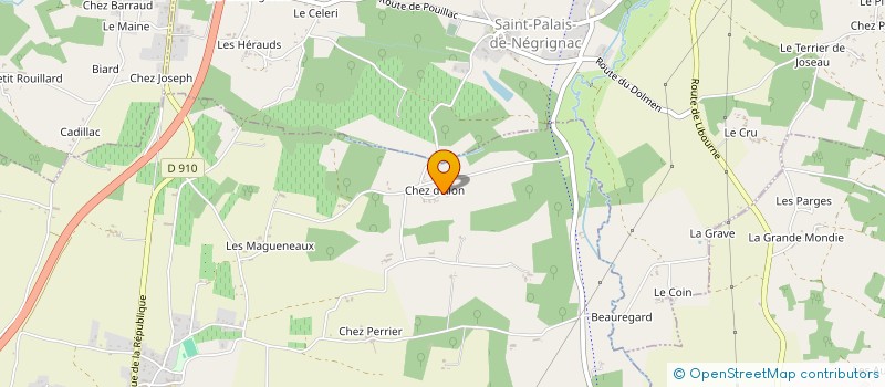 localisation de l'entreprise MADAME SOPHIE OULCHEN  MONTLIEU-LA-GARDE