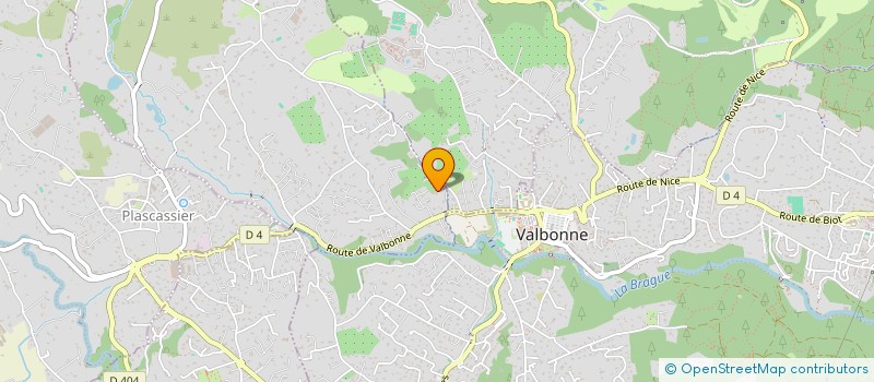 localisation de l'entreprise MADAME SOPHIE PAGANO  CHATEAUNEUF-GRASSE