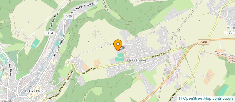 localisation de l'entreprise MADAME SOPHIE PAIN  LA FRENAYE