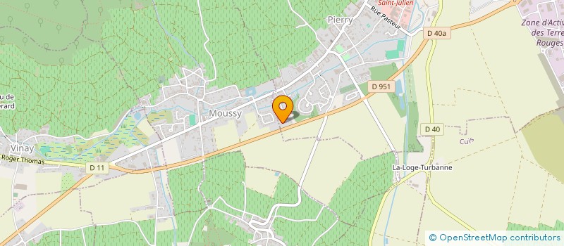 localisation de l'entreprise MADAME SOPHIE PALISSE  PIERRY