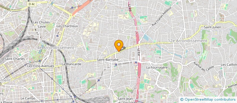 localisation de l'entreprise MADAME SOPHIE PALOMBO à MARSEILLE