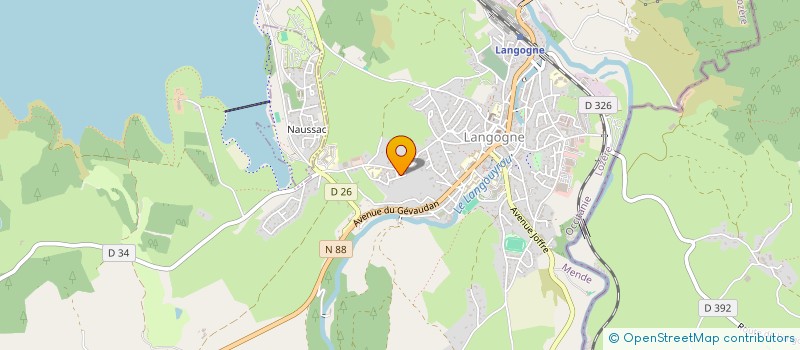 localisation de l'entreprise MADAME SOPHIE PALVADEAU  COUCOURON