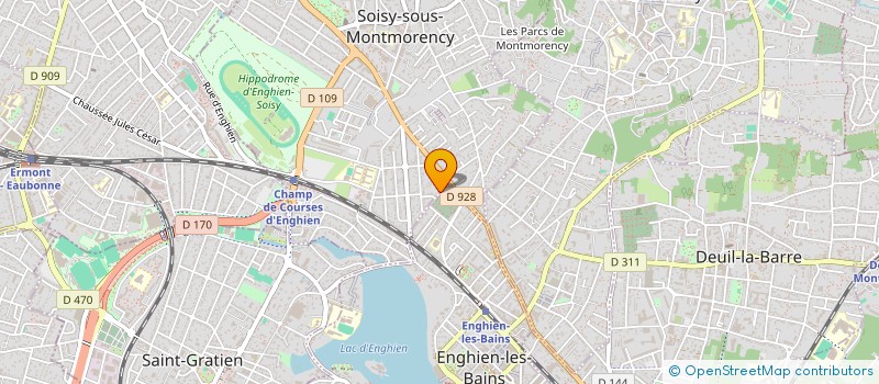 localisation de l'entreprise MADAME SOPHIE PANTALEONI  SOISY-SOUS-MONTMORENCY