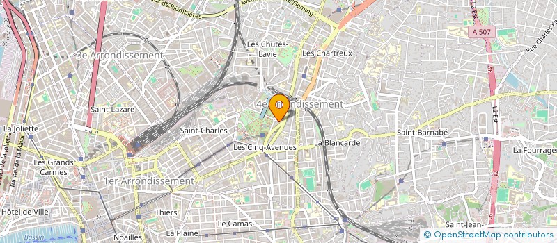 localisation de l'entreprise MADAME SOPHIE PANUEL à MARSEILLE