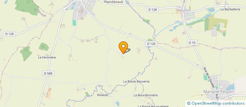 localisation de l'entreprise MADAME SOPHIE PAPAZOGLOU  QUELAINES-SAINT-GAULT