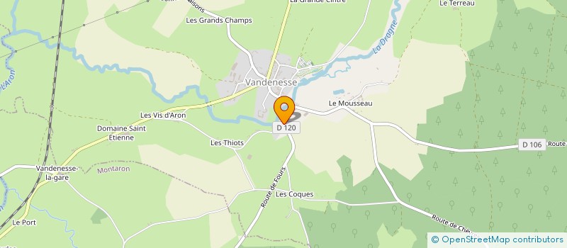 localisation de l'entreprise MADAME SOPHIE PARENT à MAUX