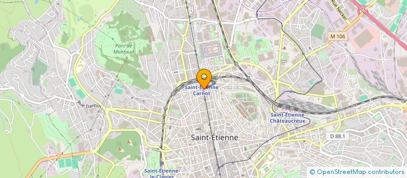 localisation de l'entreprise MADAME SOPHIE PASCAL à SAINT-ETIENNE