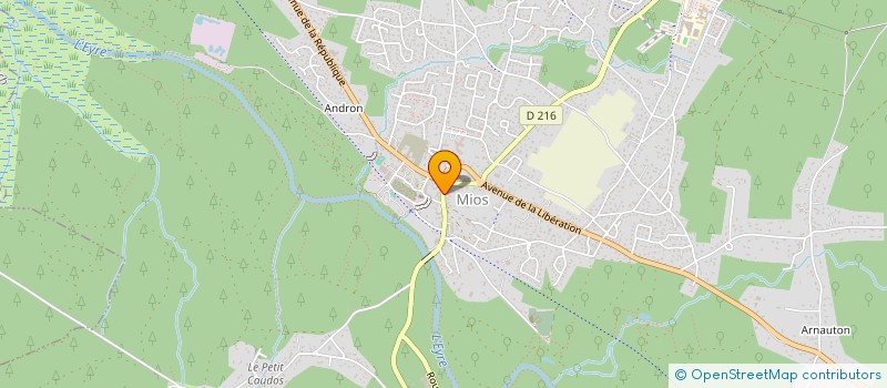 localisation de l'entreprise MADAME SOPHIE PASCAL  MIOS