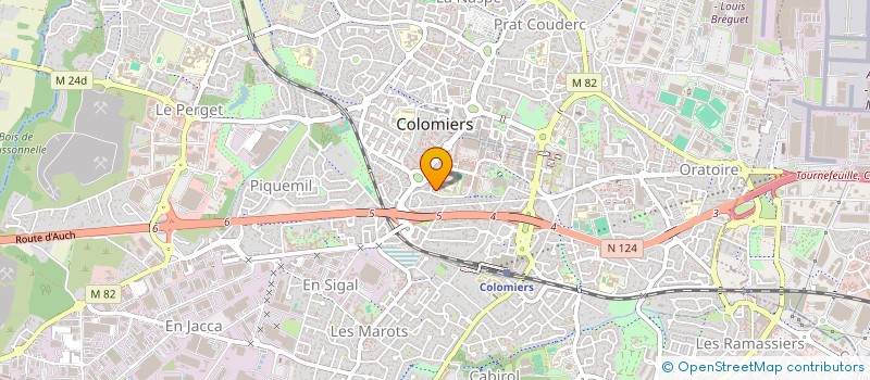 localisation de l'entreprise MADAME SOPHIE PASQUALINI à COLOMIERS