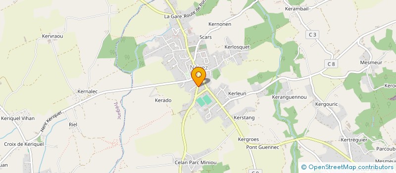 localisation de l'entreprise MADAME SOPHIE PATEY  NEVEZ