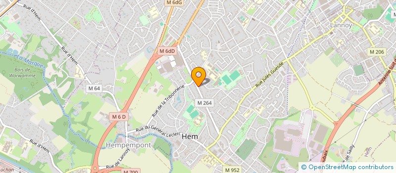 localisation de l'entreprise MADAME SOPHIE PATTYN  HEM