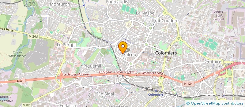 localisation de l'entreprise MADAME SOPHIE PATUREAU à COLOMIERS