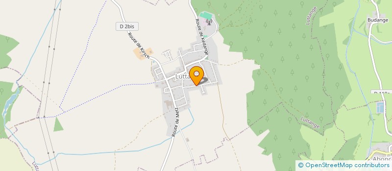 localisation de l'entreprise MADAME SOPHIE PAYSANT  LUTTANGE