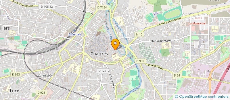 localisation de l'entreprise MADAME SOPHIE PEANNE à CHARTRES