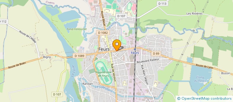 localisation de l'entreprise MADAME SOPHIE PECCHINI  FEURS