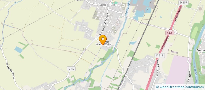 localisation de l'entreprise MADAME SOPHIE PECQUEUR  SAINT-HILAIRE