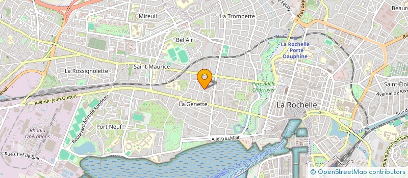 localisation de l'entreprise MADAME SOPHIE PELEYRAS  LA ROCHELLE
