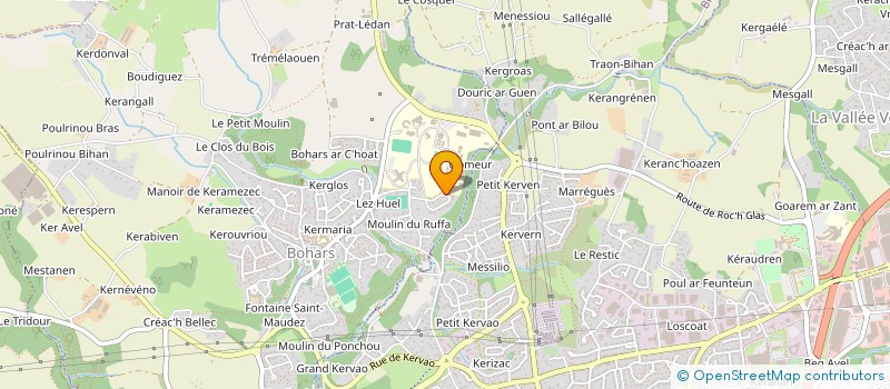 localisation de l'entreprise MADAME SOPHIE PELLEN  BOHARS