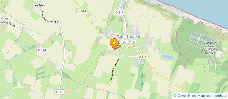 localisation de l'entreprise MADAME SOPHIE PENASSE  FORMIGNY LA BATAILLE