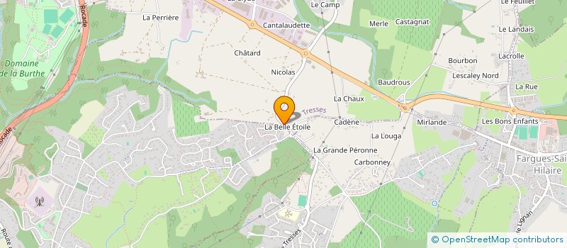 localisation de l'entreprise MADAME SOPHIE PENNEC  TRESSES