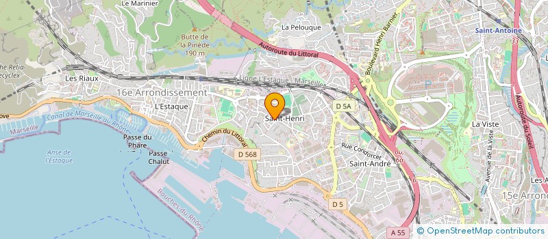 localisation de l'entreprise MADAME SOPHIE PERES à MARSEILLE