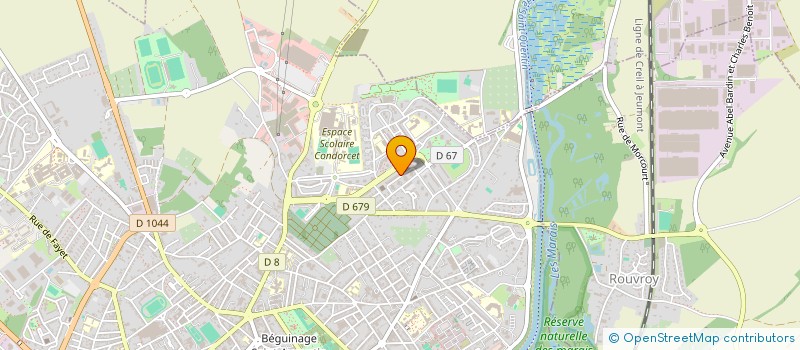 localisation de l'entreprise MADAME SOPHIE PEREZ à SAINT-QUENTIN