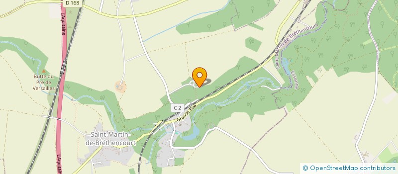 localisation de l'entreprise MADAME SOPHIE PEREZ  SAINT-MARTIN-DE-BRETHENCOURT