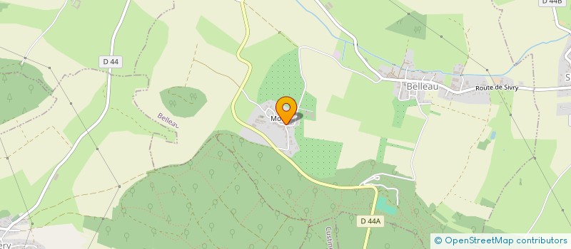 localisation de l'entreprise MADAME SOPHIE PEREZ  BELLEAU