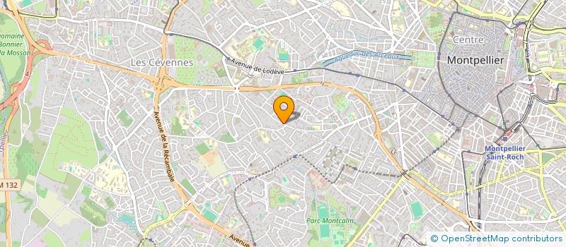localisation de l'entreprise MADAME SOPHIE PEREZ à MONTPELLIER
